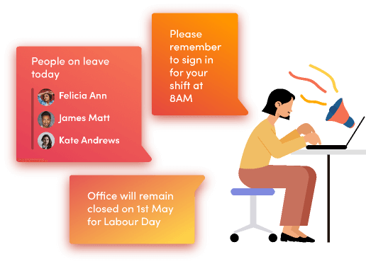 Get automatic summary announcements everyday