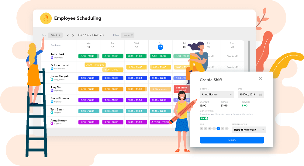Shift Management Dashboard