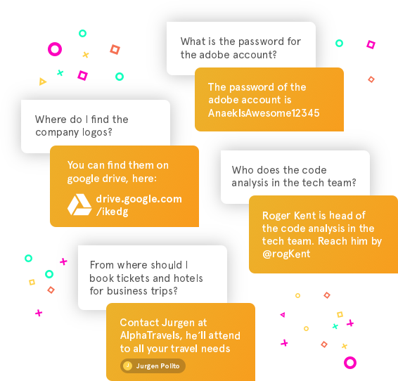 Knowledge base keeps track of all types of useful information